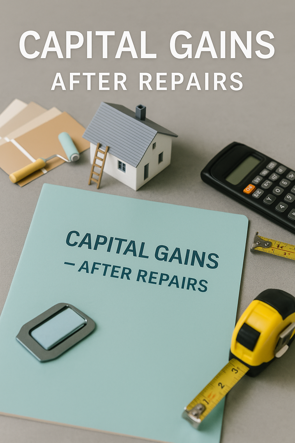 capital gains on inherited home after repairs