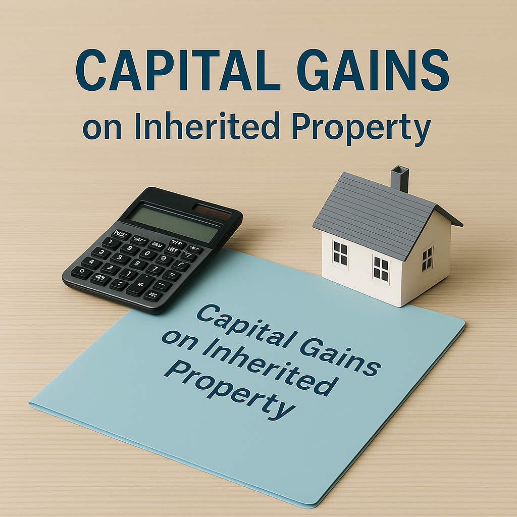capital gains tax on inherited property in Oregon