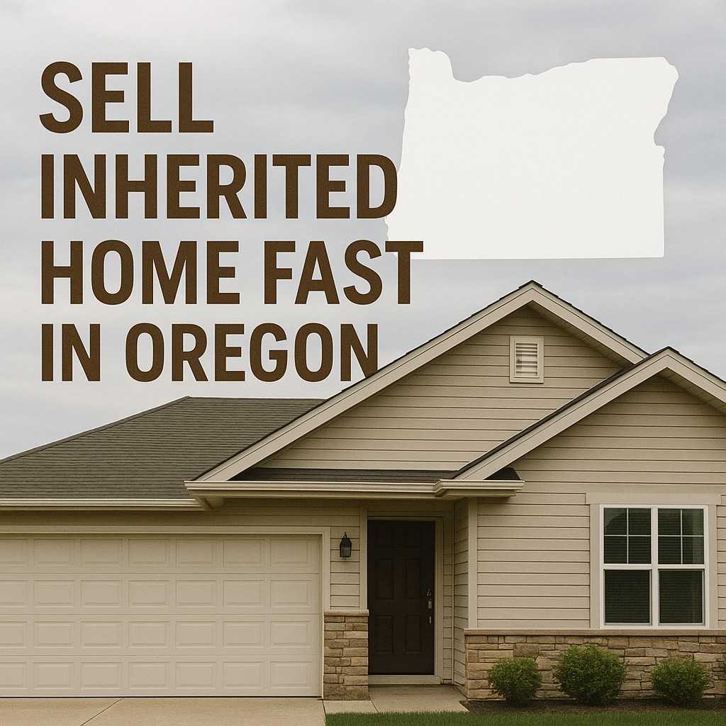 sell inherited home fast in oregon