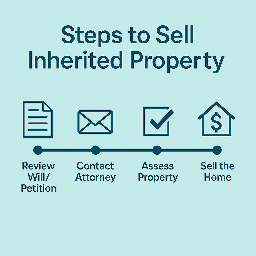 steps to sell inherited property
